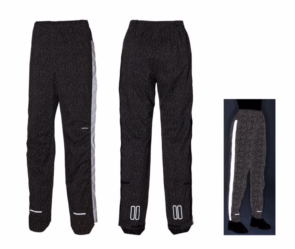 Basil Regenhose Skane HIVIS Women Jet Black XS