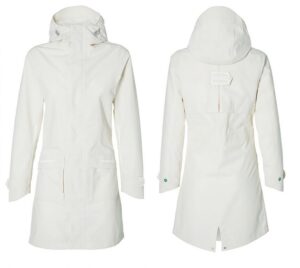 Basil Regenparka Mosse Women Snow White M