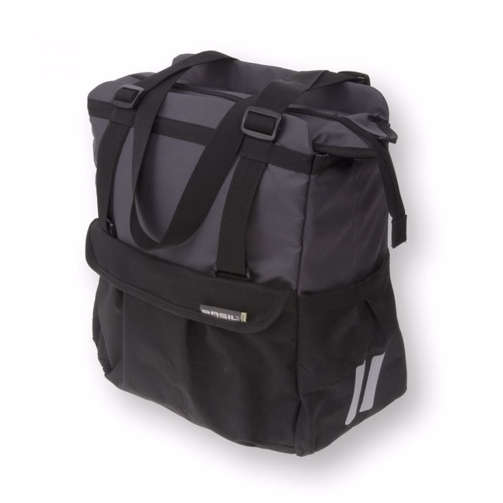 Basil Shoppertasche Shopper XL schwarz Größe 32x16x37cm 20l