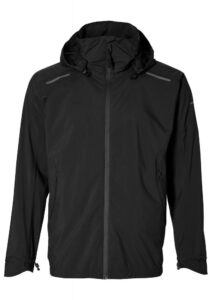 Basil Skane Herren Regenjacke schwarz XXXL - wasserdicht & atmungsaktiv (10.000 WP/MVP)