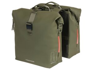 Basil Soho Nordlicht Doppeltasche (41 Liter | moosgrün)