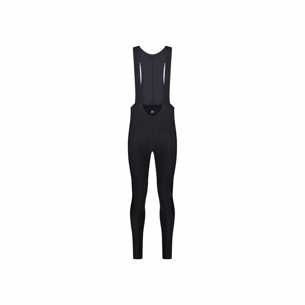 BBB Cycling BBB bib tight Coldshield 2.0 M Schwarz - warme, winddichte Winter-Radhose