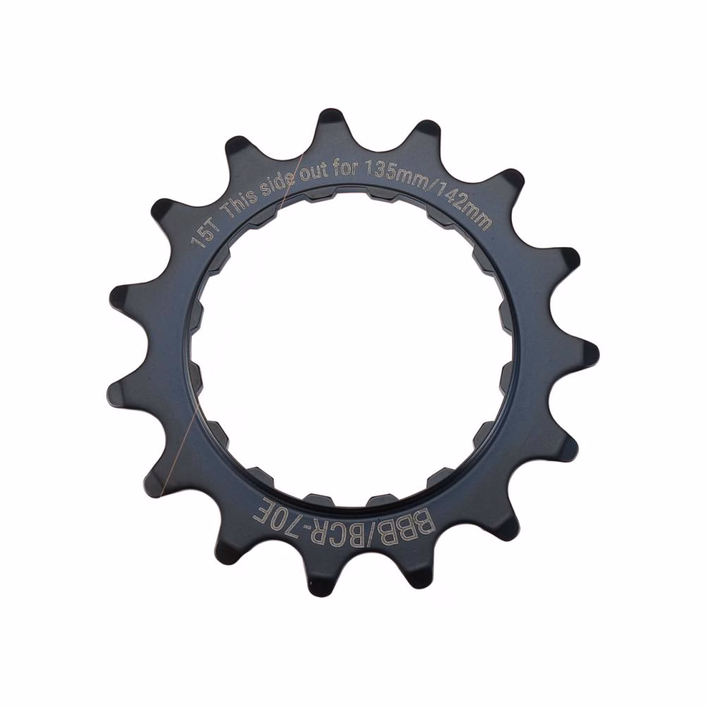 BBB Cycling BBB E-Bike Sprocket 15 Teeth 15 schwarz - robuster E-Bike Zahnkranz für präzisen Antrieb