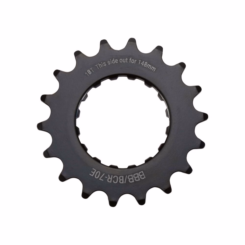 BBB Cycling BBB E-Bike Sprocket 18 Teeth 18 schwarz - robuster E-Bike Ritzelkranz