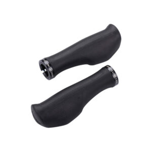 BBB Cycling BBB Griffe ErgoFix 132mm schwarz - ergonomische Fahrradgriffe für mehr Komfort