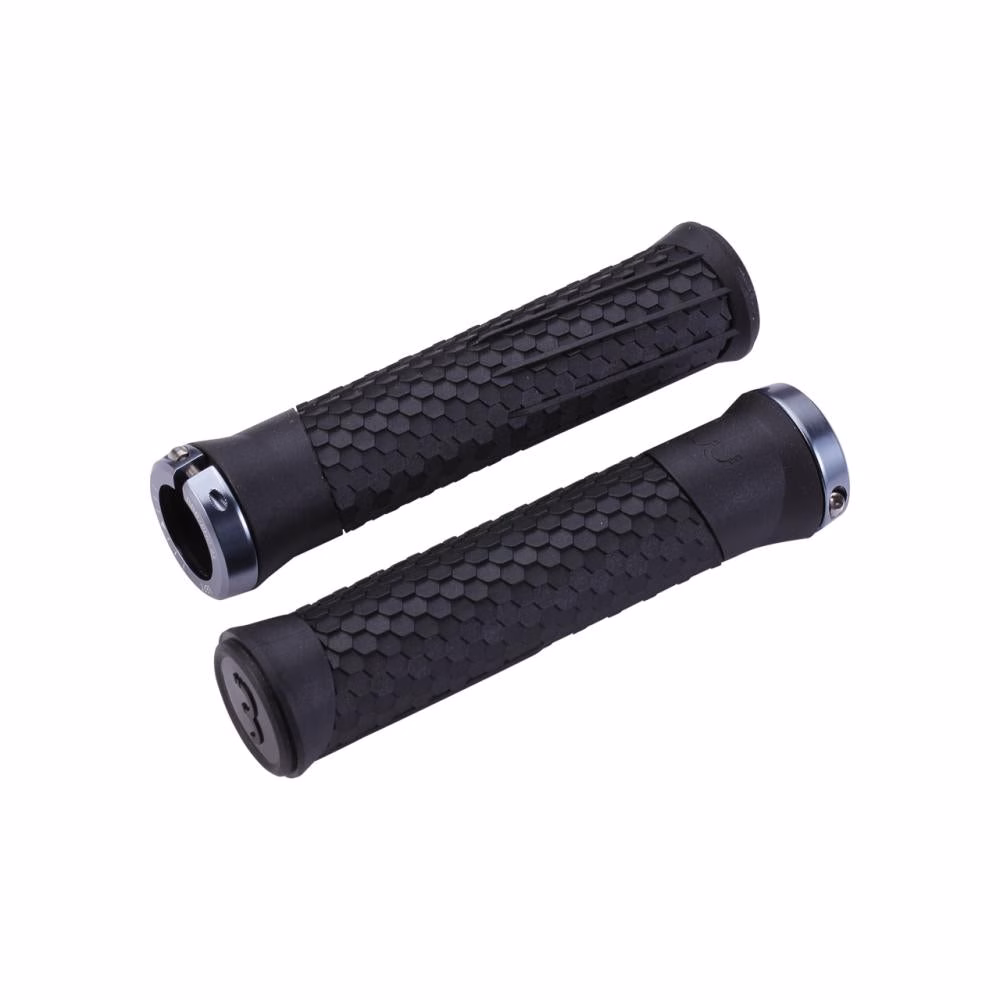 BBB Cycling BBB Griffe Python 142mm schwarz - ergonomische Fahrradgriffe für mehr Kontrolle