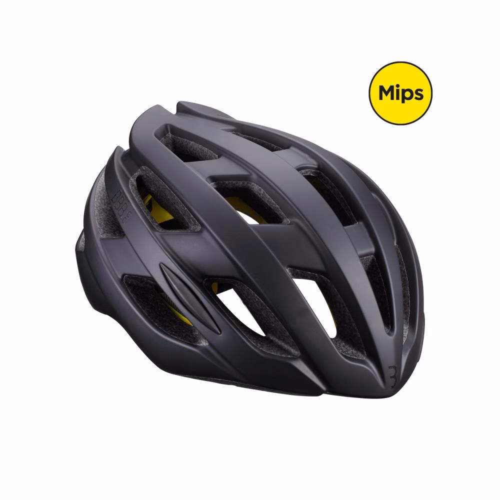BBB Cycling BBB helm Hawk MIPS M matt schwarz - leichter, sicherer Fahrradhelm
