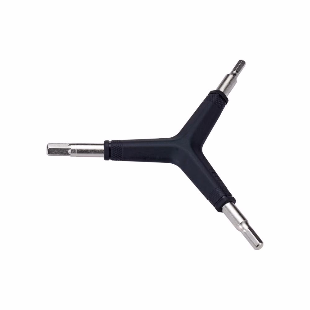 BBB Cycling BBB Innensechskantschlüssel ThreeStar 2/2.5/3mm schwarz 2/2.5/3 mm - kompakter Multi-Innensechskantschlüssel