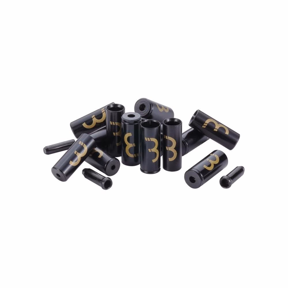 BBB Cycling BBB Kabelverbindungen Cable Cap Kit Standard schwarz - saubere und geschützte Zugenden