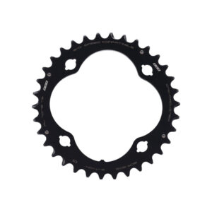 BBB Cycling BBB Kettenblatt MTBGear comp. 3x10 34T/104mm anthrazit - präziser Antrieb für MTB