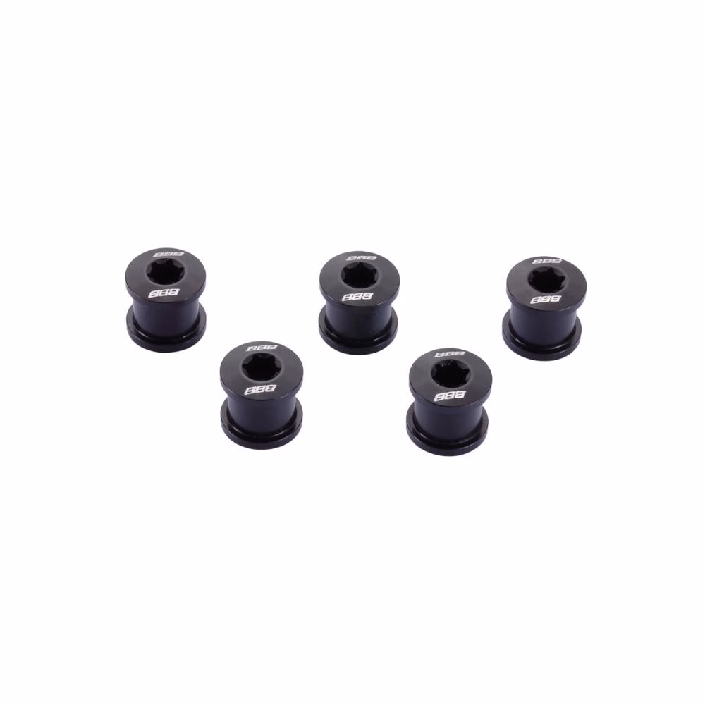 BBB Cycling BBB Kettenblattschrauben HexStars alloy bolts 7 mm schwarz - sichere Montage