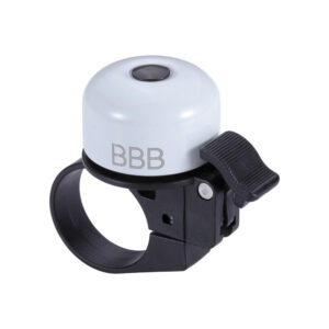 BBB Cycling BBB Klingel Loud&Clear 31.8 - 31 weis - laute, klare Fahrradklingel für mehr Sicherheit