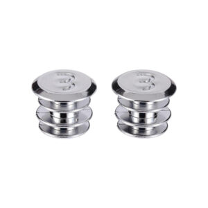 BBB Cycling BBB Lenkerstopfen 2 st. chrome 2 Stück chrom - sicherer Abschluss für deinen Lenker