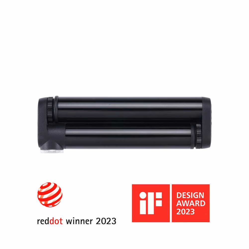 BBB Cycling BBB Minipumpe DoubleShot schwarz Kompaktgröße schwarz - die intelligente Notfallpumpe