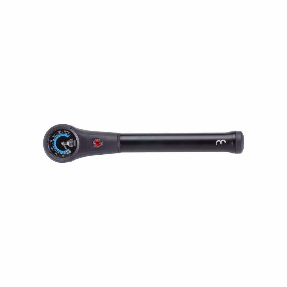 BBB Cycling BBB Minipumpe Dualpressure combination pumpe One Size schwarz - präziser Luftdruck für alle Ventile