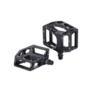 BBB Cycling BBB Pedale MountainHigh matt schwarz - robustes Aluminium-Plattformpedal für Trail und Alltag