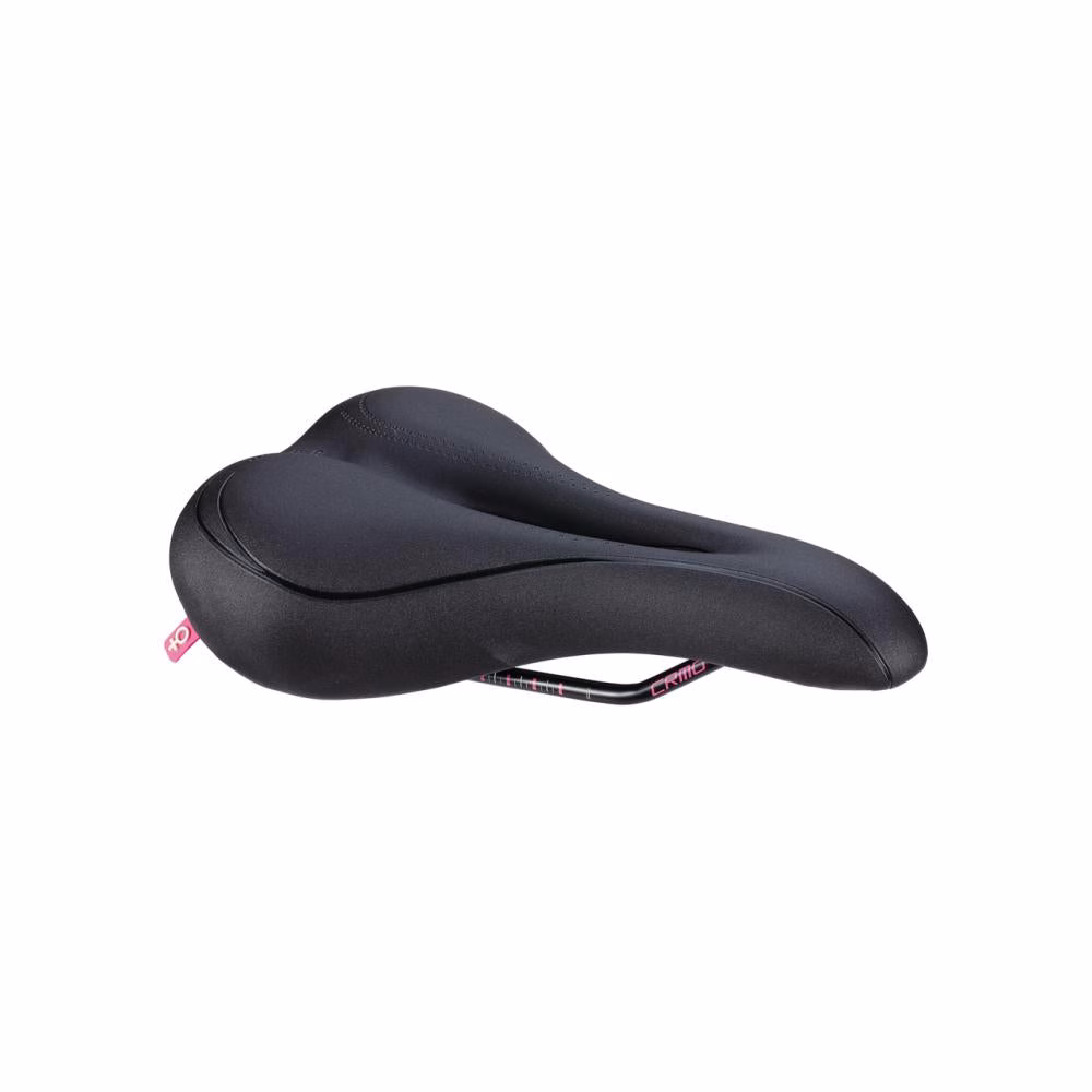 BBB Cycling BBB Sattel LadySport CrMo 162mm schwarz - komfortabler Damensattel für sportliche Sitzposition