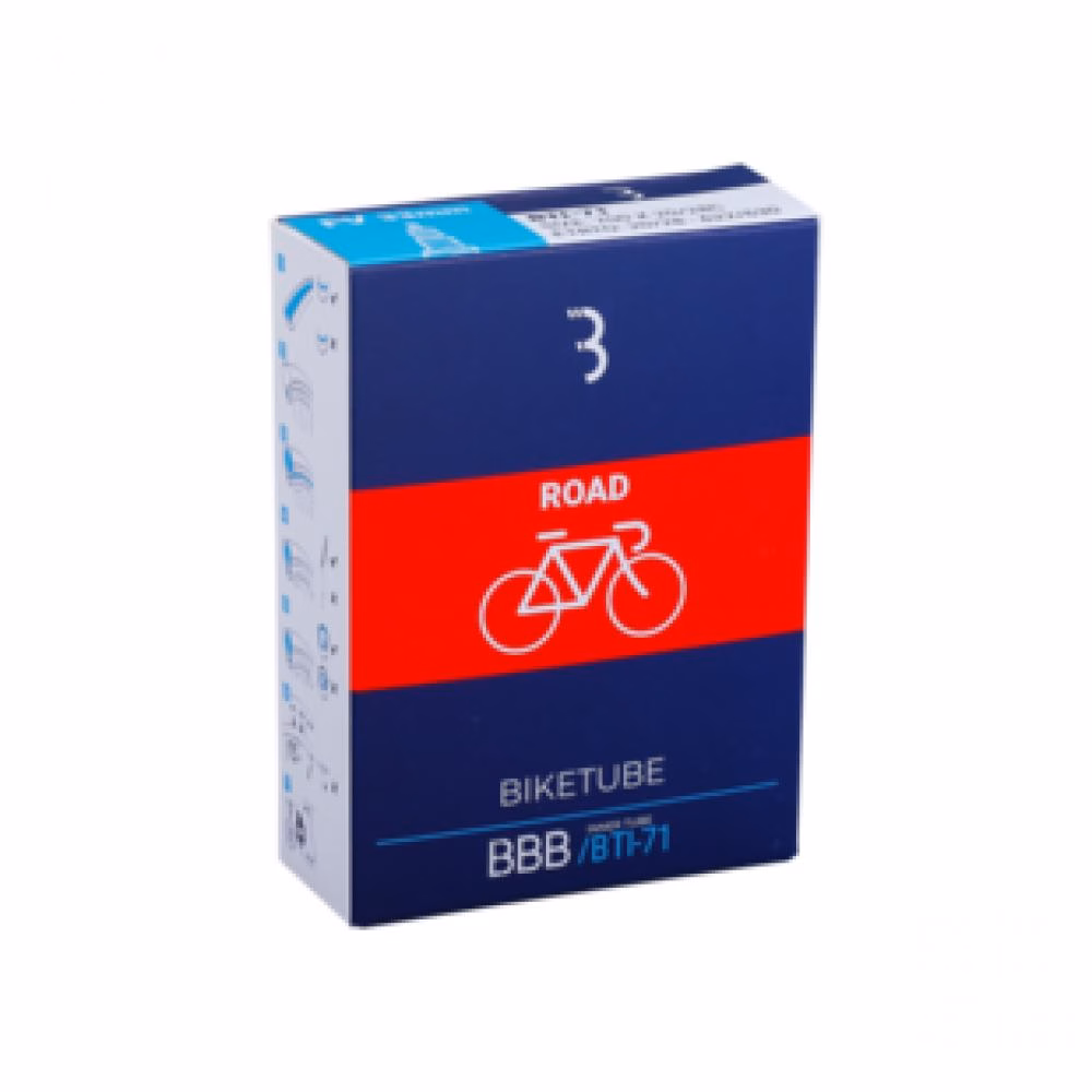 BBB Cycling BBB Schlauch BikeTube SuperLite SV48mm 700x35/43C schwarz - leichter Pannenschutz
