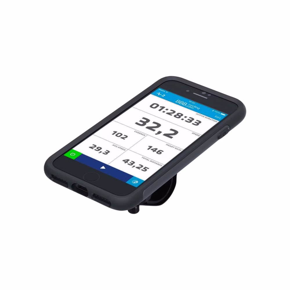 BBB Cycling BBB Smartphone Halter Patron I7 iPhone 6/6s/7/8/SE (2020) schwarz - dein Bike als Navi-Cockpit
