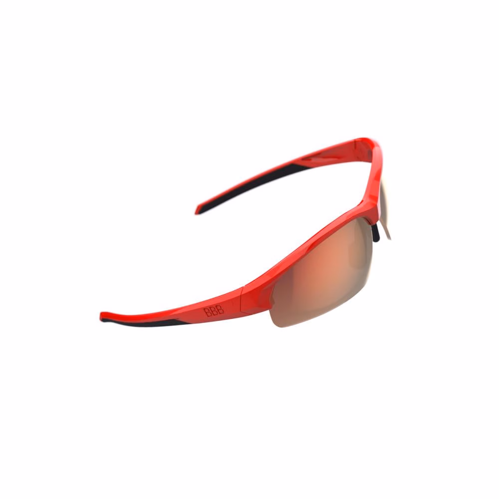 BBB Cycling BBB Sportbrille Impress Small Größe S blau - kompakte Radbrille für schmale Köpfe