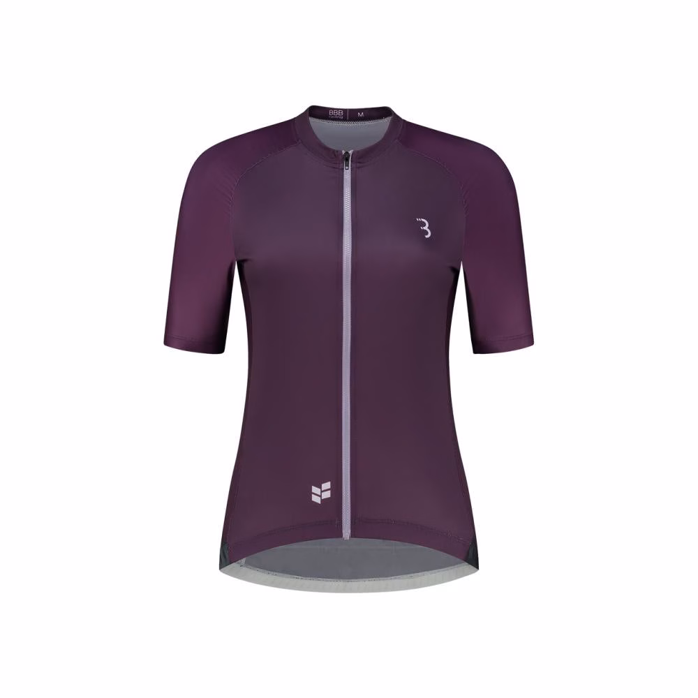 BBB Cycling BBB Trikot DonnaFit R s.s. s purple - nachhaltiges Damen-Radtrikot mit hoher Atmungsaktivität
