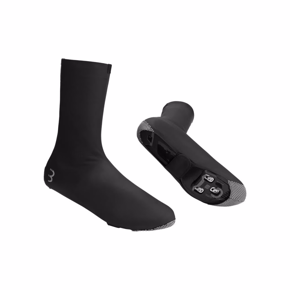 BBB Cycling BBB Uberschuhe RaceFlex zipperless 43/44 Größe 43 schwarz - aerodynamischer Wetterschutz