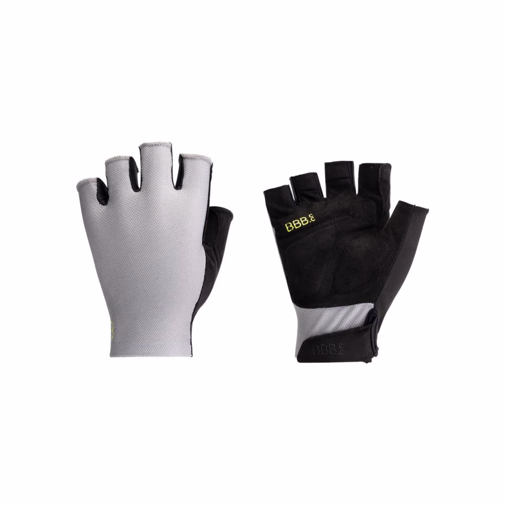 BBB Cycling Handschuhe AirSupport XS grau - atmungsaktiver Sommer-Radhandschuh