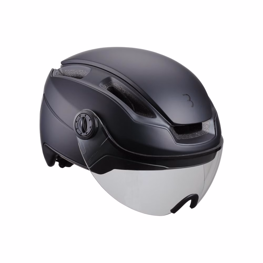 BBB Cycling Indra Face Shield Helm M matt schwarz - sicherer E-Bike- und Fahrradhelm