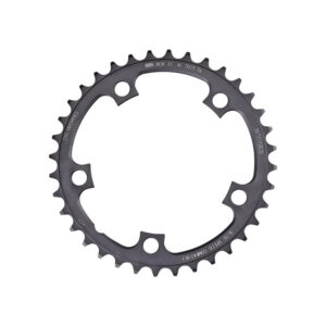 BBB Cycling Kettenblatt CompactGear 34T/110mm anthrazit 34T/110 mm - leichte Performance für Rennräder