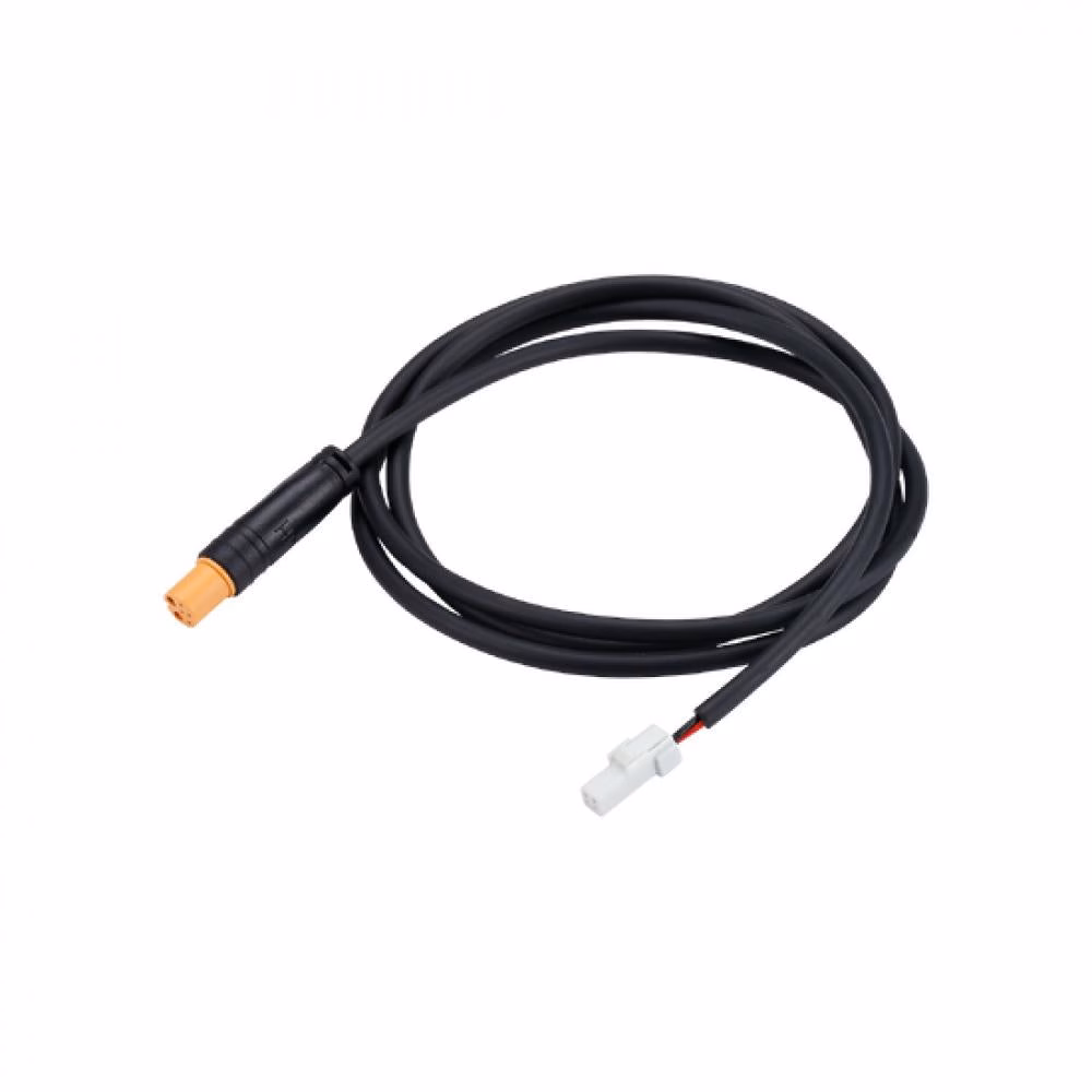 BBB Cycling Lichtkabel E-Strike Yamaha 1,2 m schwarz robustes Verbindungskabel für E-Bike Beleuchtungssysteme