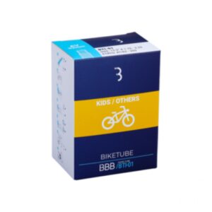 BBB Cycling Schlauch AV 24x2.00/2.40 00 schwarz - zuverlässiger Fahrradschlauch in moderner Ausführung