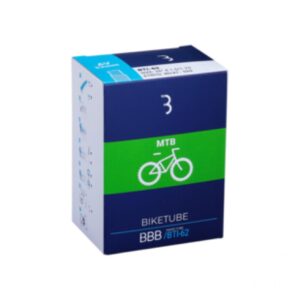 BBB Cycling Schlauch AV 27.5x2.8/3.0 schwarz 27 - robuster Fahrradschlauch für breite Reifen