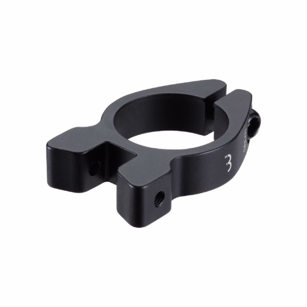 BBB Cycling seatclamp CarrierClamp 34.9mm schwarz Größe 34 - stabile Sattelklemme mit Gepäckträgeraufnahme