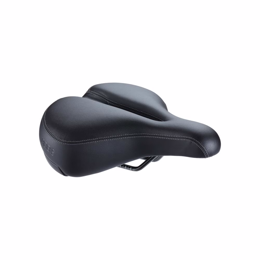 BBB Cycling SoftShape Upright Anatomic City-Sattel 220 schwarz - maximaler Komfort für aufrechte Sitzposition