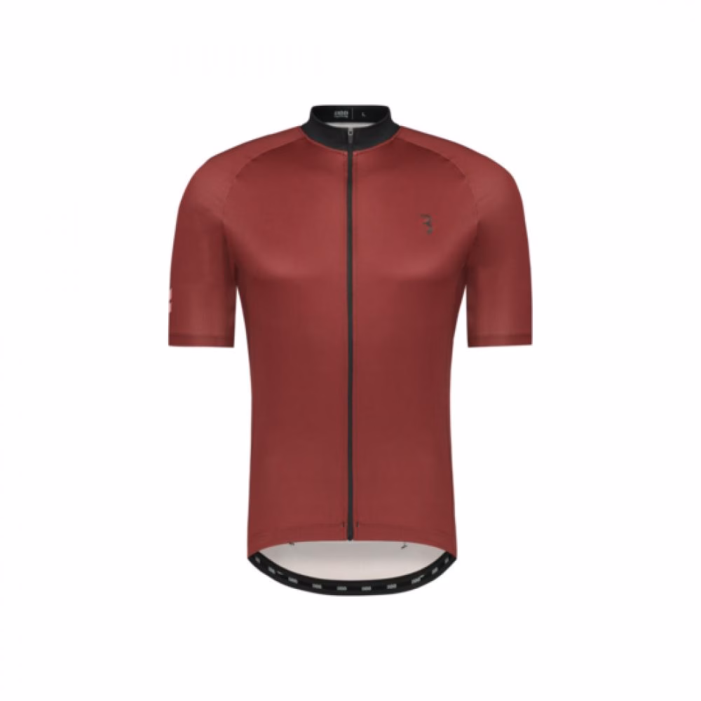 BBB Cycling Trikot ConvertFit ECO S clay rot S - atmungsaktives Recycling-Radtrikot