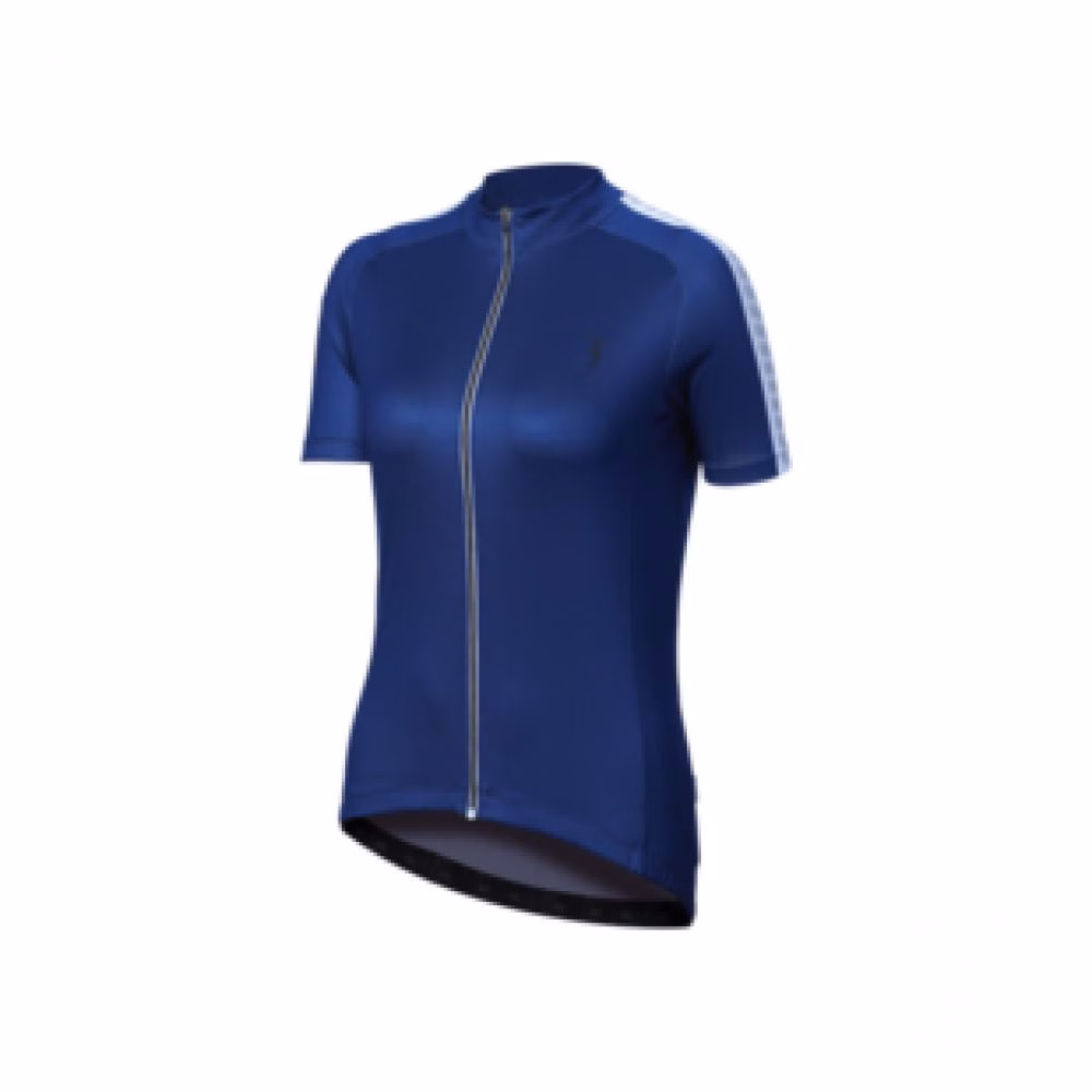 BBB Cycling Trikot Donna k.a. S marineblau S blau - atmungsaktives Damen-Radtrikot