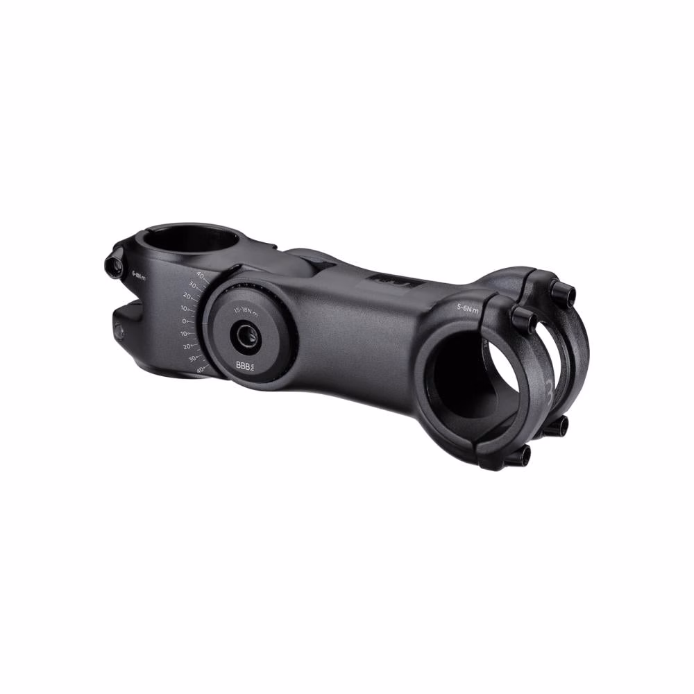 BBB Cycling Vorbau einstellbar HighSix 31.8 110mm schwarz - ergonomische Komfortanpassung