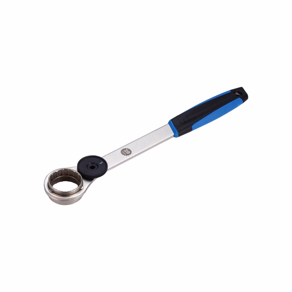 BBB Tretlagerabzieher BracketGrip 16 notch 39/41mm OD schwarz/blau
