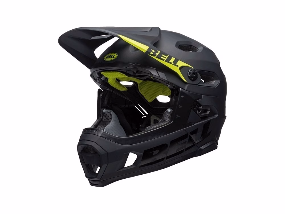 Bell Super DH Spherical Fahrradhelm (matt / gloss schwarz) Größe:S