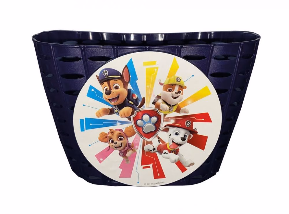 Bike Fashion Lenkerkorb PAW Patrol Kunststoff Motiv blau B195xH105xT150