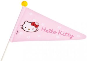 Bike Fashion Wimpelstange Hello Kitty doppelwandig, teilbar, pink mit Motiv