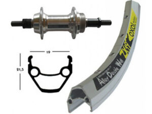 Bike Parts Hinterlaufrad (26" | 1,75" | Alunabe | Starr)