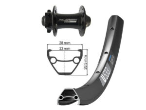 Bike Parts Vorderlaufrad (29" | 6-Loch | TA15)