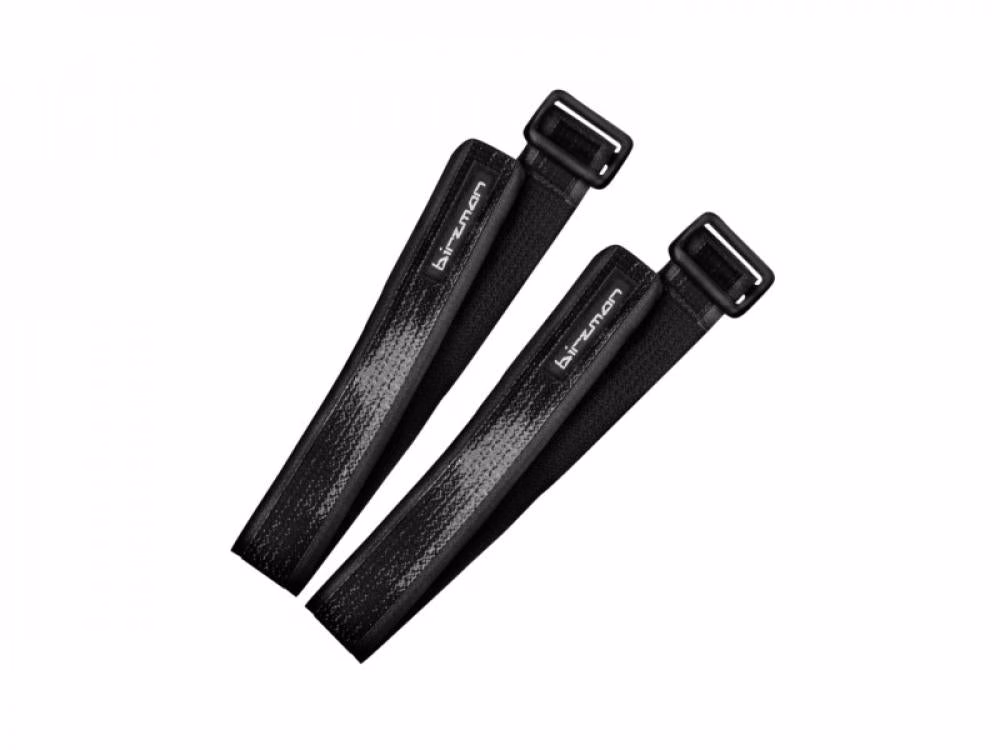 Birzman Anti-Slip Bundle Strap 2 Stück Schwarz - Sicheres Befestigungssystem mit Klettverschluss