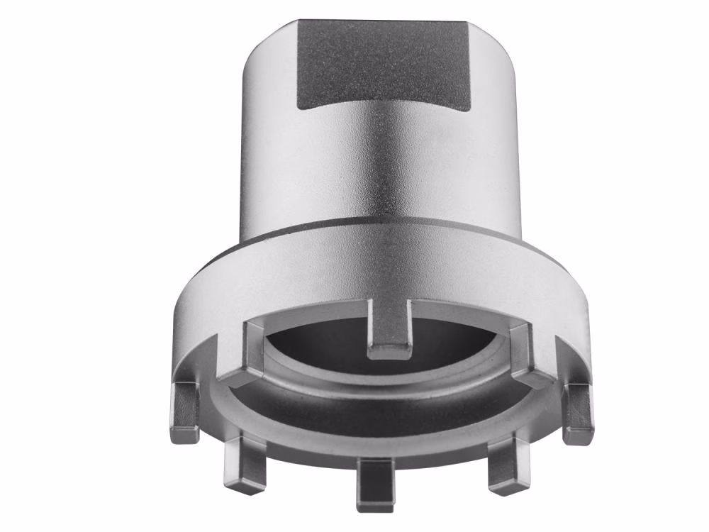 Birzman Lockring-Steckschlüssel für Shimano STEPS d=43mm E-Bike silber