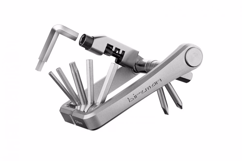 Birzman M-Torque Multitool 10 Funktionen 5 Nm Drehmoment - Silber