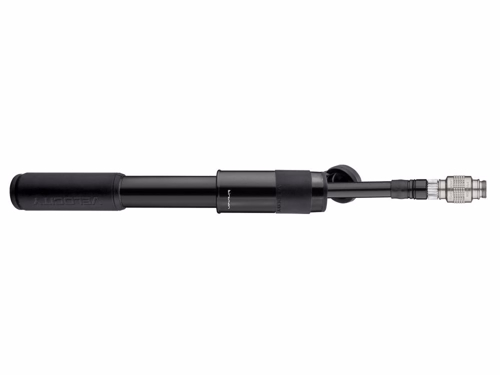 Birzman Velocity Road Handpumpe 160PSI Ventilkopf mit Gewinde schwarz