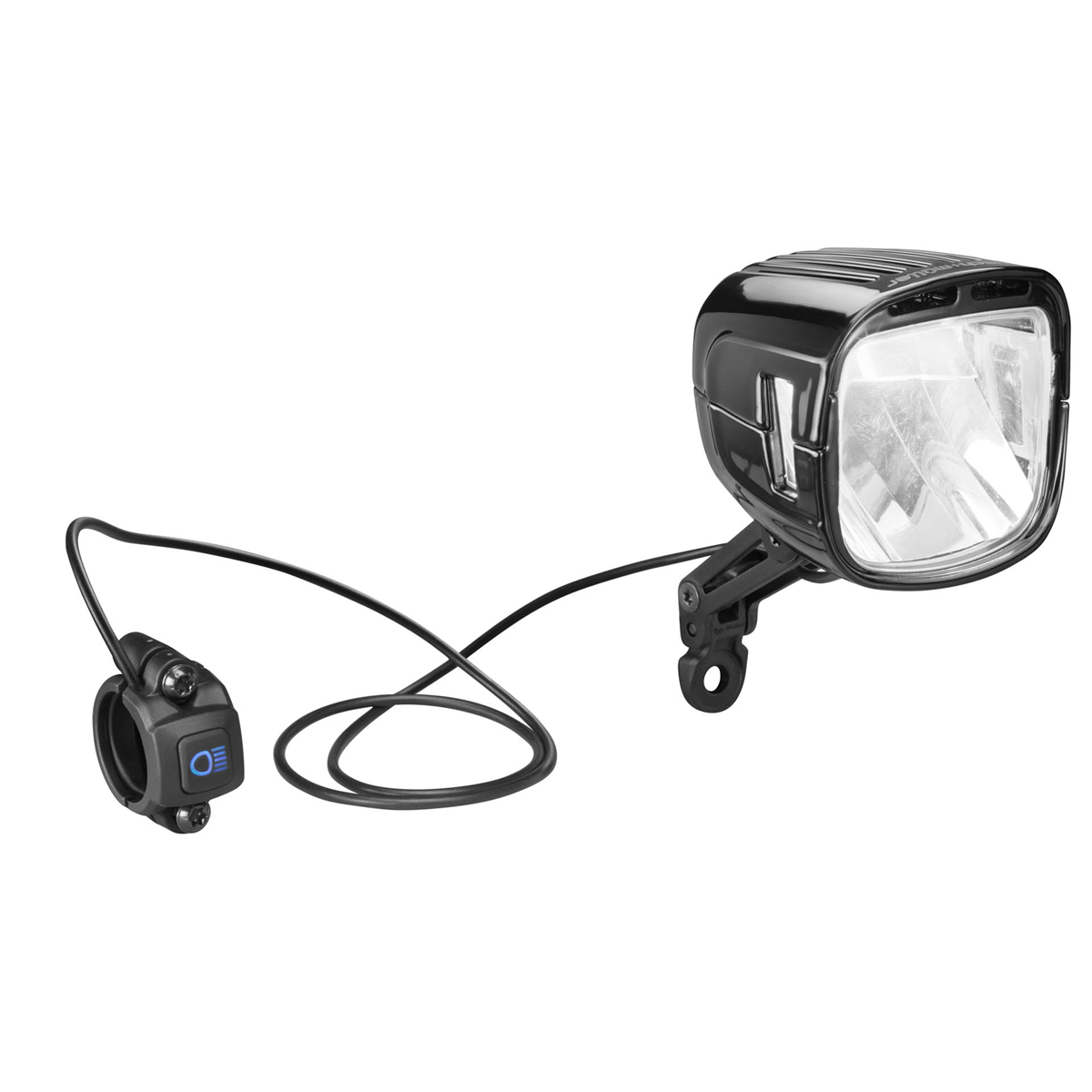 B + M Lumotec IQ-XL E Highbeam Scheinwerfer mit Tagfahr- und Fernlicht