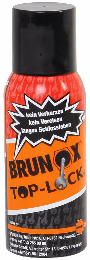 Brunox Top-Lock 100 ml - Schlossöl für Pflege, Reinigung & Leichtgängigkeit