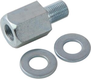 Burley Adapter für Standardkupplung 3/8 x 26G 9,5 mm silber